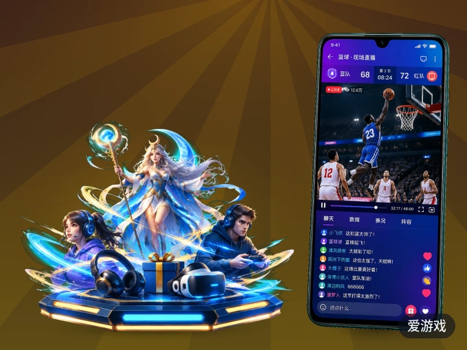 随时随地掌上观赛，尽在爱游戏 APP